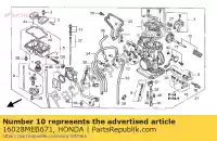 16028MEB671, Honda, jeu de vis b honda crf 250 450 2002 2003 2004 2005 2006 2007, Nouveau