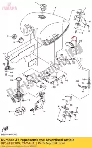 yamaha BP62418300 smorzatore, posizione 3 - Il fondo