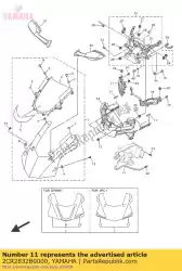 Aqui você pode pedir o gráfico, 15 em Yamaha , com o número da peça 2CR2832B0000: