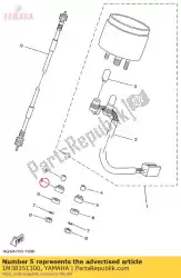 Ici, vous pouvez commander le amortisseur, compteur de vitesse auprès de Yamaha , avec le numéro de pièce 1M38351300: