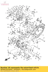 yamaha 904641824600 zacisk (4tr) - Dół