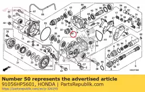 honda 91056HP5601 bearing, needle, 12x18x12 - Bottom side