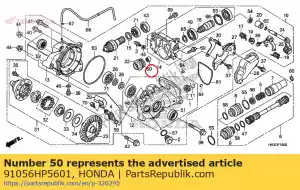 honda 91056HP5601 roulement, aiguille, 12x18x12 - La partie au fond