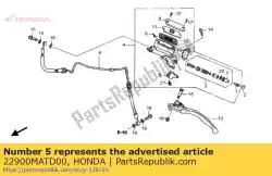 Aqui você pode pedir o comp. Tubo, embreagem em Honda , com o número da peça 22900MATD00: