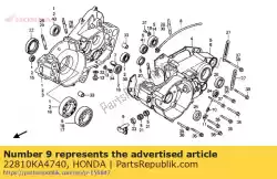 Qui puoi ordinare nessuna descrizione disponibile al momento da Honda , con numero parte 22810KA4740: