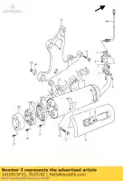 1415015F21, Suzuki, pipe comp,exh suzuki an 400 2005 2006, New