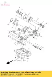 Ici, vous pouvez commander le sceau, garde auprès de Yamaha , avec le numéro de pièce 4D3221510000: