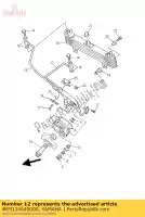 4KM134640000, Yamaha, manguera, aceite 1 yamaha xj 900 1995 1996 1997 1998 2000 2001 2002, Nuevo