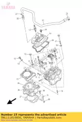 Tutaj możesz zamówić uszczelka g? Owicy cylindrów 1 od Yamaha , z numerem części 5NL111810000: