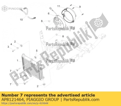 Aprilia AP8121464, Perno, OEM: Aprilia AP8121464