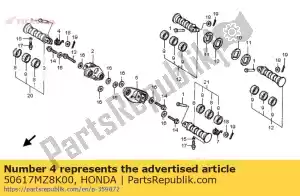 honda 50617MZ8K00 primavera, r. ritorno passo - Il fondo