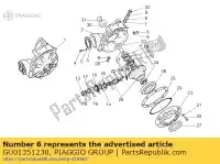 GU01351230, Piaggio Group, korek oleju moto-guzzi mgs v 1100 1200 1999 2001 2002 2003 2004, Nowy