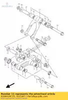 6268428C10, Suzuki, afstandhouder suzuki rm 80 85 2000 2001 2002 2003, Nieuw