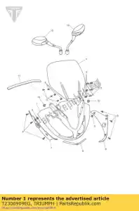 triumph T2306909EG t2306909-np. kokpit - Dół