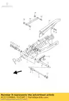 6121130B00, Suzuki, schacht rr schommels suzuki gs  e u fh eu f fu h fm hu gs500eu gs500eeu gs500e gs500h gs500 gs500ef 500 , Nieuw