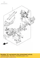 1360506G00, Suzuki, Adjust screw suzuki dl 1000 2002 2003 2004 2005 2006 2007 2008 2009 2010, New