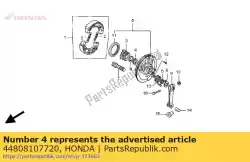 Aquí puede pedir lavadora, engranaje velocímetro de Honda , con el número de pieza 44808107720: