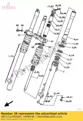 Qui puoi ordinare sigillo, polvere da Yamaha , con numero parte 48Y231440000: