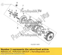 RB000135, Piaggio Group, bourt aprilia derbi etx lbmetx10 lbmetx20 lbmstx10 lbmstx20 150 2014 2016 2017 2018 2019, Nuovo