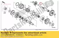 23730HN8000, Honda, comp. eixo, marcha lenta reversa honda trx650fa fourtrax rincon trx680fa 650 680 , Novo