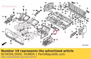 honda 81545HL3A00 protektor, rr. t?umik - Dół