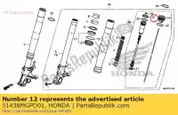 51438MGPD01, Honda, ring b, zuiger honda  cbr 1000 2012 2013 2017 2018 2019, Nieuw