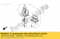 16201ML3681, Honda, needle.set.jet honda cr  r crm mk i ii cr250r 250 , Nuovo