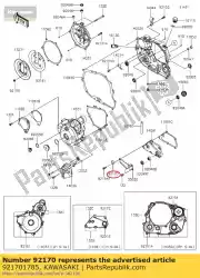 Qui puoi ordinare morsetto kl250-h1 da Kawasaki , con numero parte 921701785: