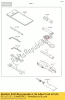 921101161, Kawasaki, llave para herramientas, extremo de caja, 3 kawasaki zx10r ninja j zx6r g zx6rr n z  a zx7rr zx7r p zzr b r k zxr l c zx12r d zx9r e h f m performance sport anniversary edition winter test krt replica zx1400 abs zx1000 s zx750 police zxr750 zx 9r 7r 7rr 6r 12r 6rr z1000 zzr1400 10r non zx10rr zx14r, Nuevo