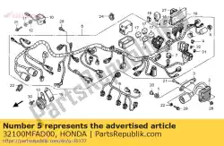 Ici, vous pouvez commander le pas de description disponible auprès de Honda , avec le numéro de pièce 32100MFAD00: