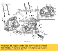 RB000015, Piaggio Group, Dom aprilia derbi etx lbmetx10 lbmetx20 lbmstx10 lbmstx20 150 2014 2016 2017 2018 2019, Nowy