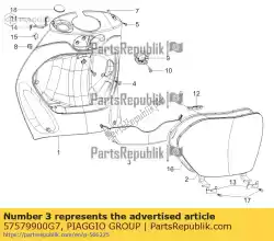 Here you can order the rim from Piaggio Group, with part number 57579900G7: