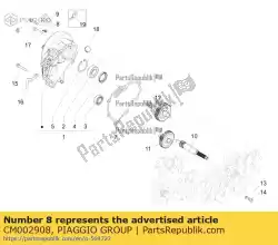 Qui puoi ordinare fascetta da Piaggio Group , con numero parte CM002908: