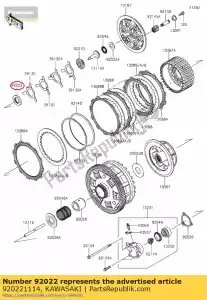 Kawasaki 920221114 podk?adka - Dół