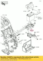 320970032, Kawasaki, case-bateria zg1400caf kawasaki  tr 1400 2010 2011 2012 2013 2014 2015 2016 2017, Novo