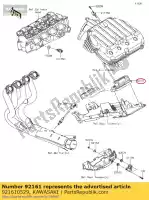 921610529, Kawasaki, amortecedor, ecu zx1000e8f kawasaki  zx 600 1000 2008 2009 2010 2011 2012 2017 2018, Novo