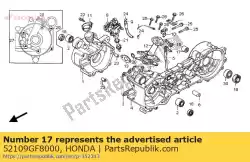 Here you can order the bush, dummy from Honda, with part number 52109GF8000: