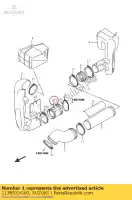 1138531G00, Suzuki, connector, klg d suzuki lt a ax kingquad x axi limited axz axpz axpvzv axvz 700 750 44, Nieuw