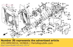 Qui puoi ordinare tubo flessibile, rr. Acqua di uscita da Honda , con numero parte 19119MCH010: