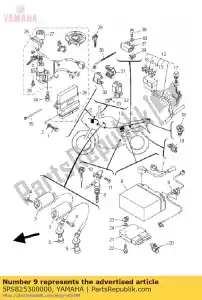 yamaha 5PS825300000 stop schakelaar - Onderkant