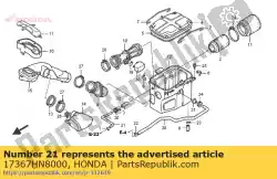 momenteel geen beschrijving beschikbaar van Honda, met onderdeel nummer 17367HN8000, bestel je hier online: