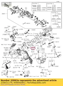 kawasaki 230621179 01 support-comp,a/c,rh - La partie au fond