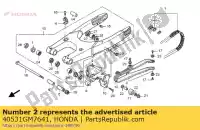 40531GM7641, Honda, giunto, catena di trasmissione (rk excel) honda cr 80 85 1986 1987 1988 1989 1990 1991 1992 1993 1994 1995 1996 1997 1998 1999 2000 2001 2002 2003 2004 2005 2006 2007, Nuovo