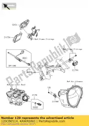 Here you can order the bolt-socket,5x14 kx250zdf from Kawasaki, with part number 120CB0514: