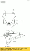 560697584, Kawasaki, patroon, lijkwade, rechts kawasaki kx  d c kx85 lw sw big wheel 85 , Nieuw