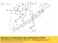 Tutaj możesz zamówić po?? Czenie trójdro? Ne od Piaggio Group , z numerem części GU95960609: