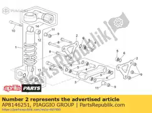 Piaggio Group AP8146251 doble biela - Lado inferior