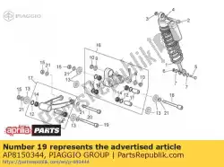 Tutaj możesz zamówić ? Ruba imbusowa m12x107 od Piaggio Group , z numerem części AP8150344: