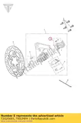 Here you can order the bleed screw set from Triumph, with part number T2020695: