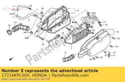 Aquí puede pedir no hay descripción disponible en este momento de Honda , con el número de pieza 17216KPL900: